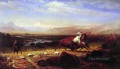 Stream El último de los paisajes de Buffalo Albert Bierstadt